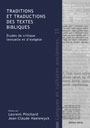 Traditions et Traductions des textes bibliques