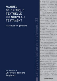 Manuel de critique textuelle du Nouveau Testament